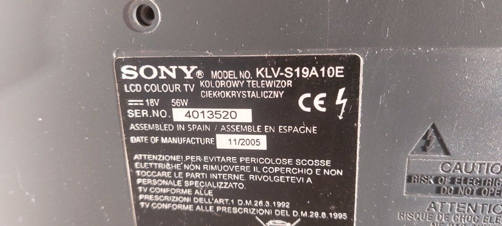 Телевизор 19 дюймовый