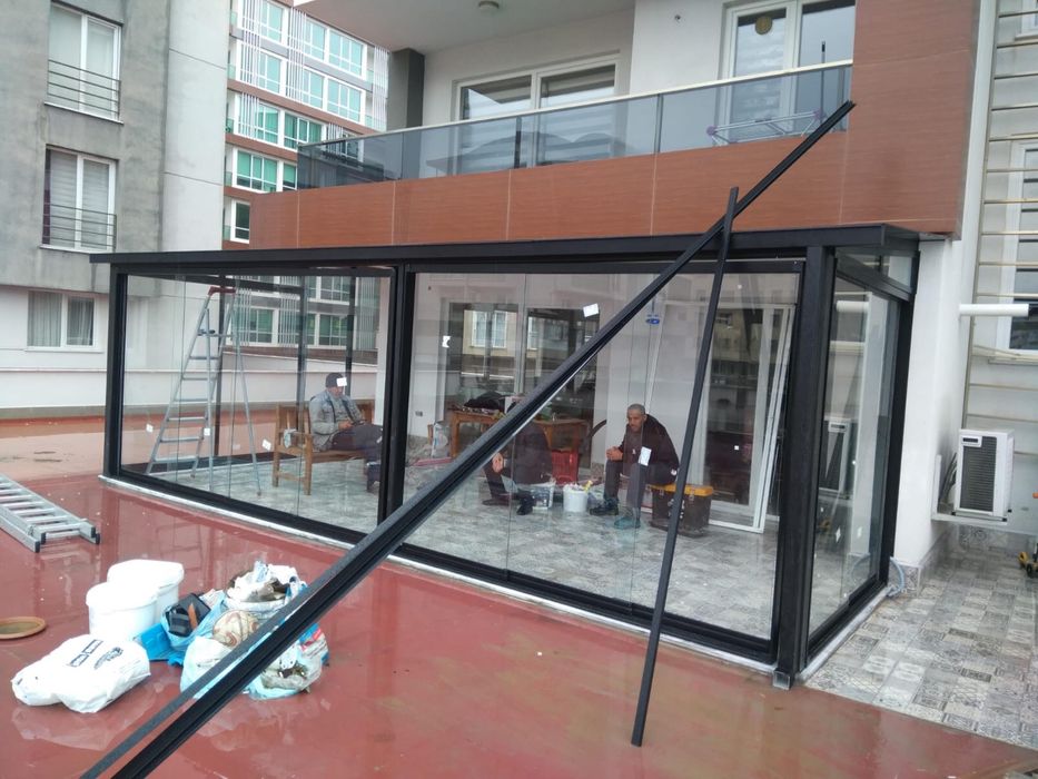 Перголи , остъкляване , гилотина , плъзгащи стъкла , биоклиматична