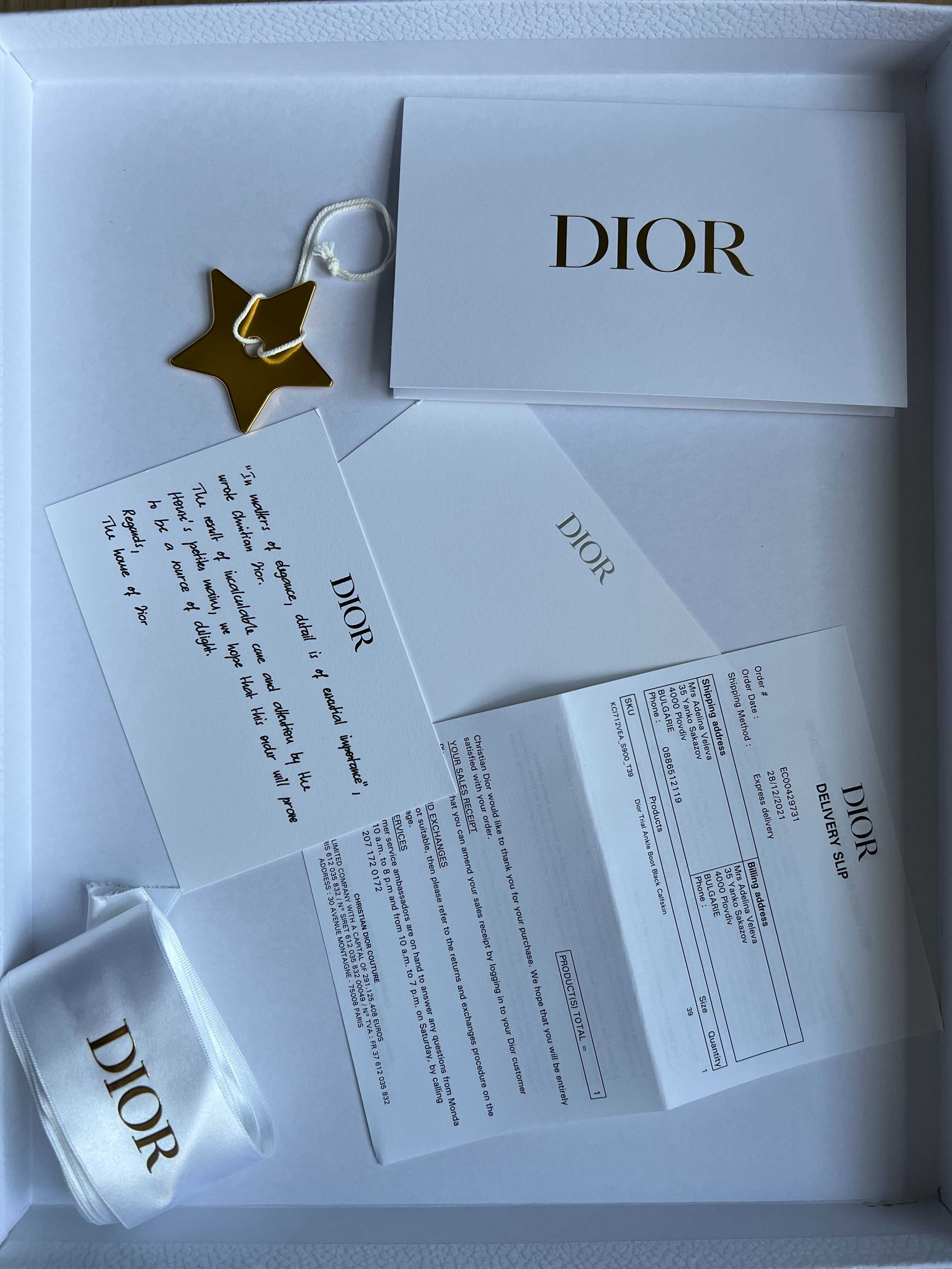 Dior / Gia Borghini обувки FARFETCH 100% оригинал
