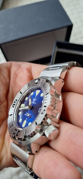 Ceas nou, automatic, mecanism Seiko.