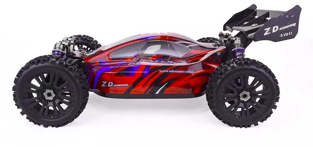Състезателно Бъги ZD Racing 9020 V3 1:8, brushless, 90км\ч, Червен