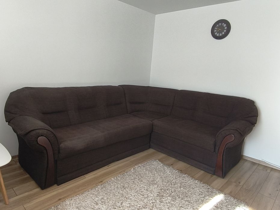 Vand colțar extensibil cu lada depozitare