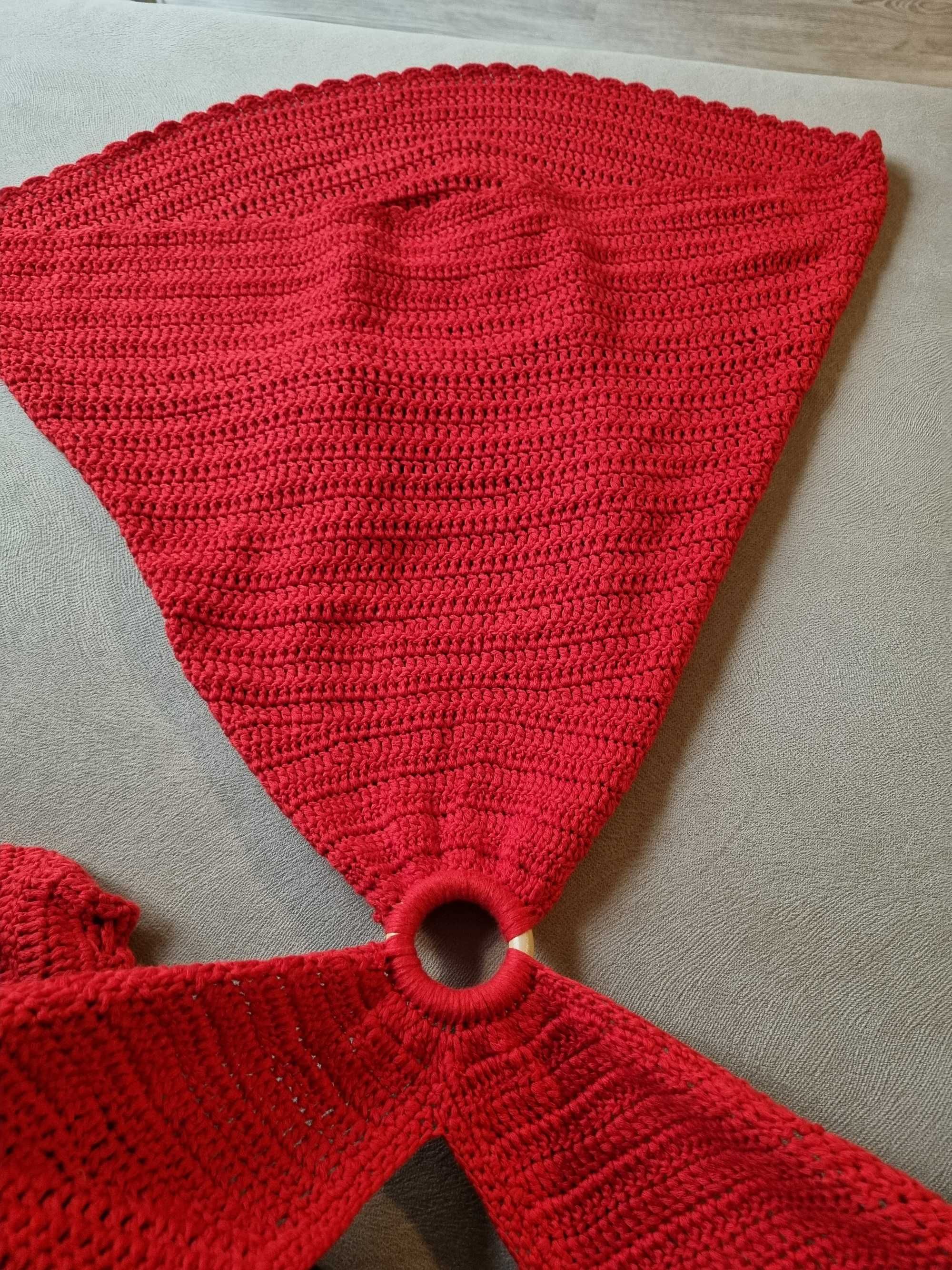 Rochie tricotata roșie Beginning Boutique