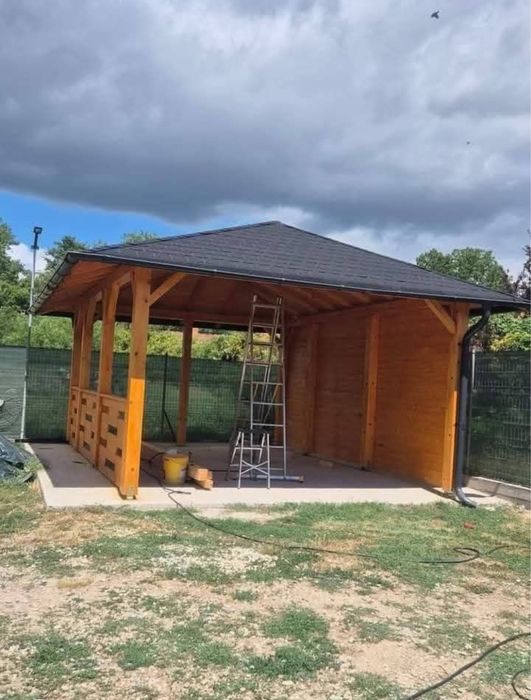 Foisoare din lemn terase