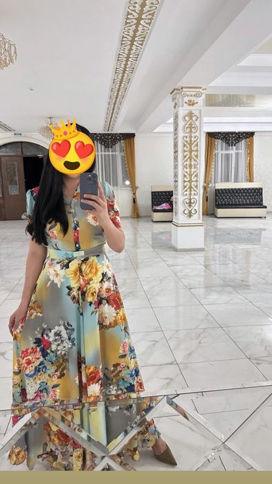 Длинное Италиянское платье