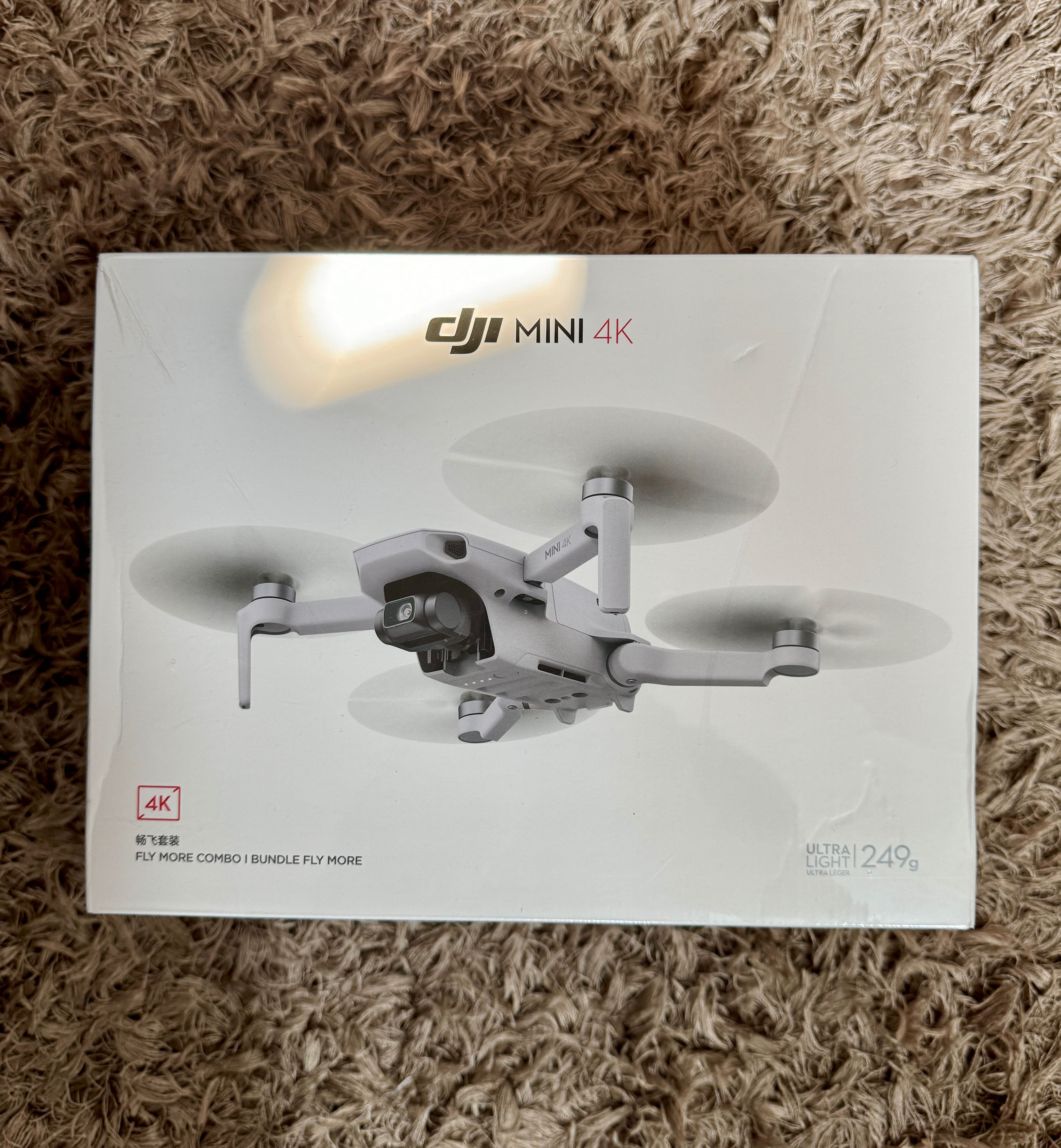 DJI Mini 4K 2024, Fly More Combo - sigilata