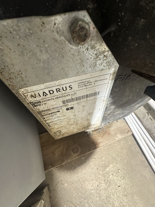 Cazan viadrus 30 kw nou cu accesorii