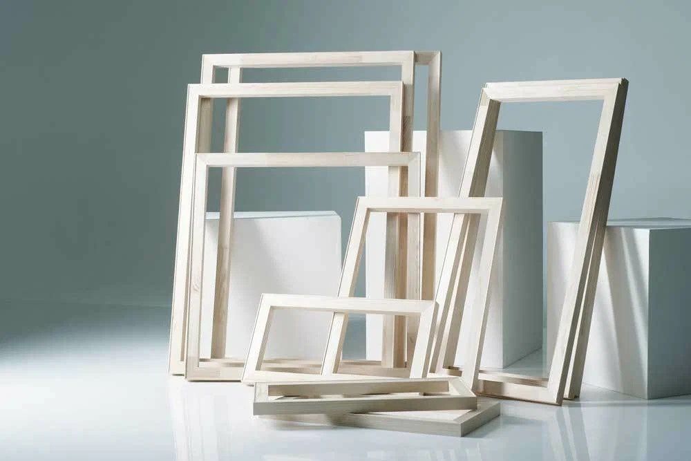 ПОДРАМНИКИ ДЛЯ ФОТО И КАРТИН, для шелкографии 
Профиль: 4×2