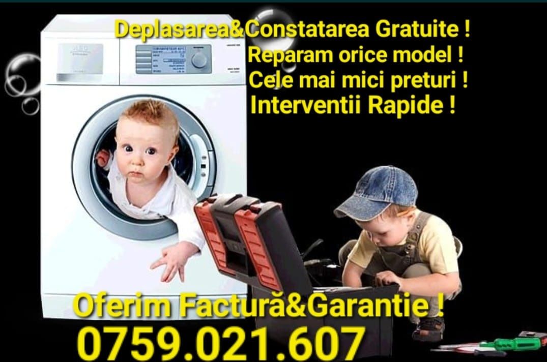 Reparatii masini spalat sector 5