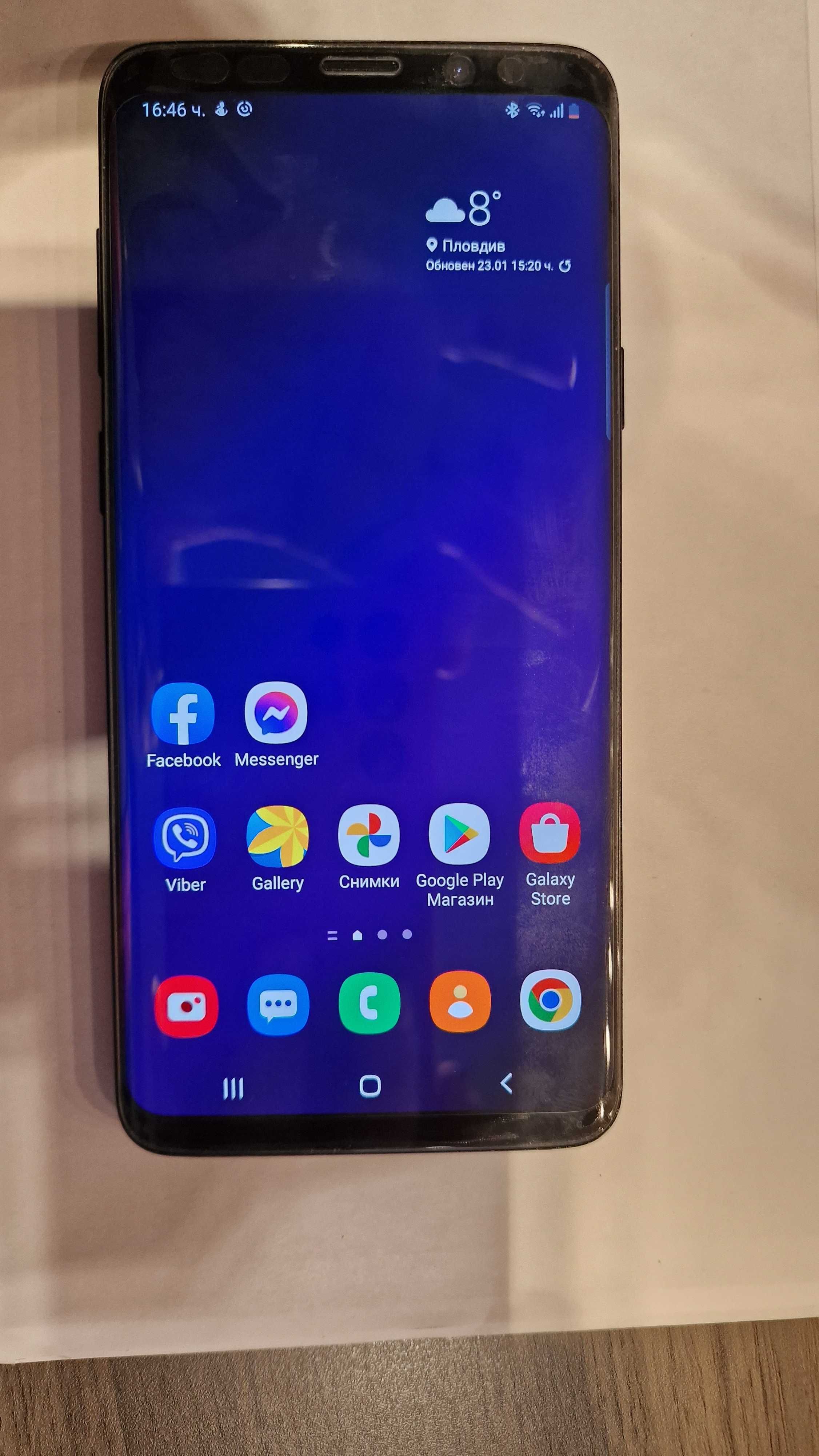 Samsung Galaxy S9+, 256 GB, RAM 6 GB, черен