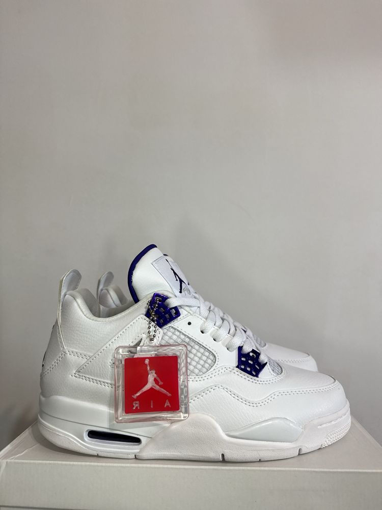 Adidasi Air Jordan 4 Retro Purple 41 42 43 ( Premium )