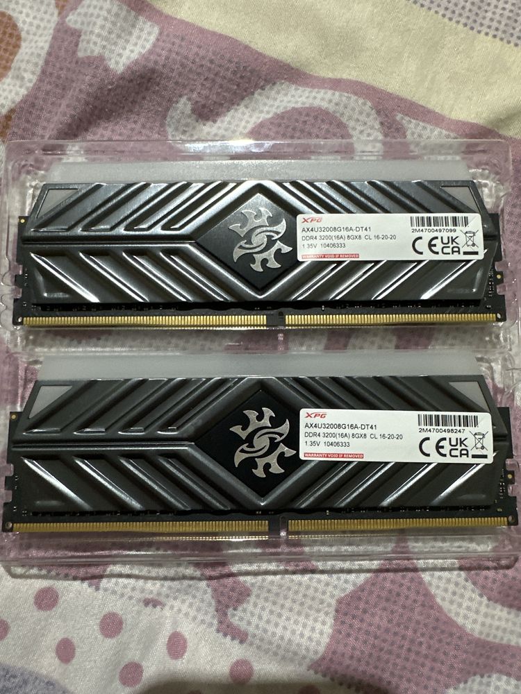 Оперативная память ddr4 2х8/16 3200мг