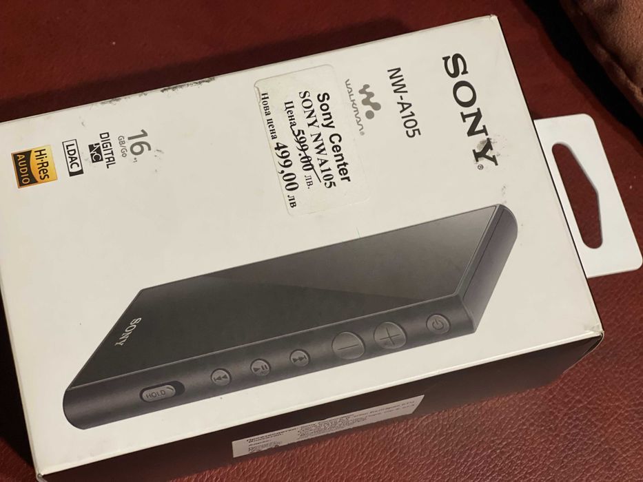 Audio player Sony NW-A105 FLAC