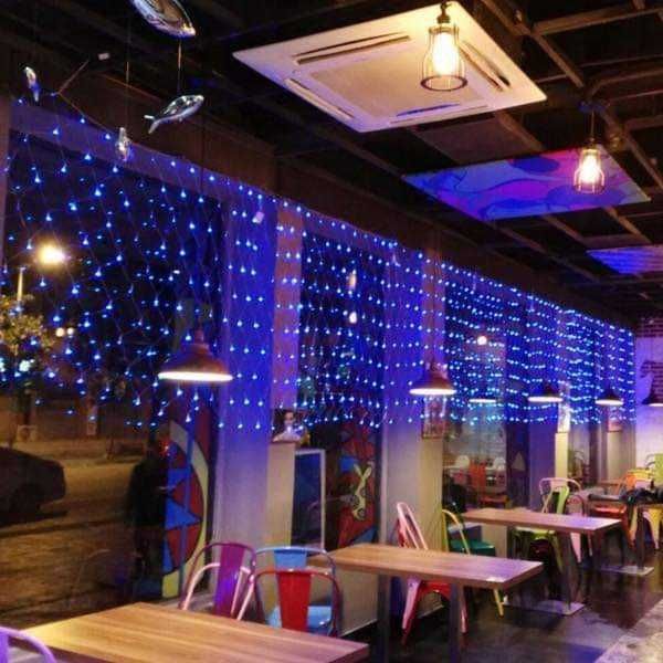 коледни лампички LED мрежа 3м х 2м за външна употреба 360 диода