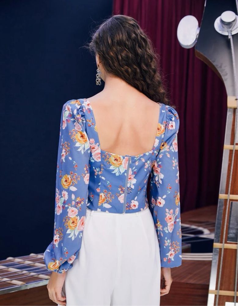 Bluza model floral xs