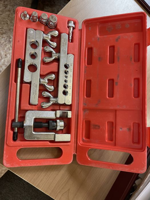 Набор инструментов для развальцовки