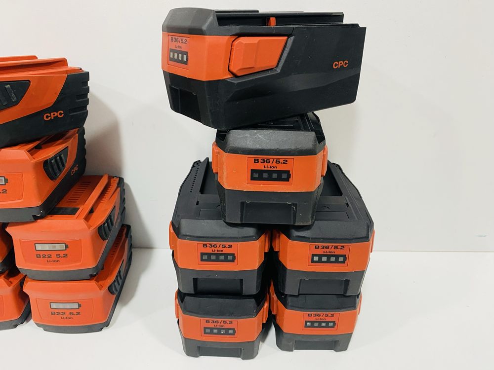 Hilti acumulatori B22 5,2 si B36 5,2