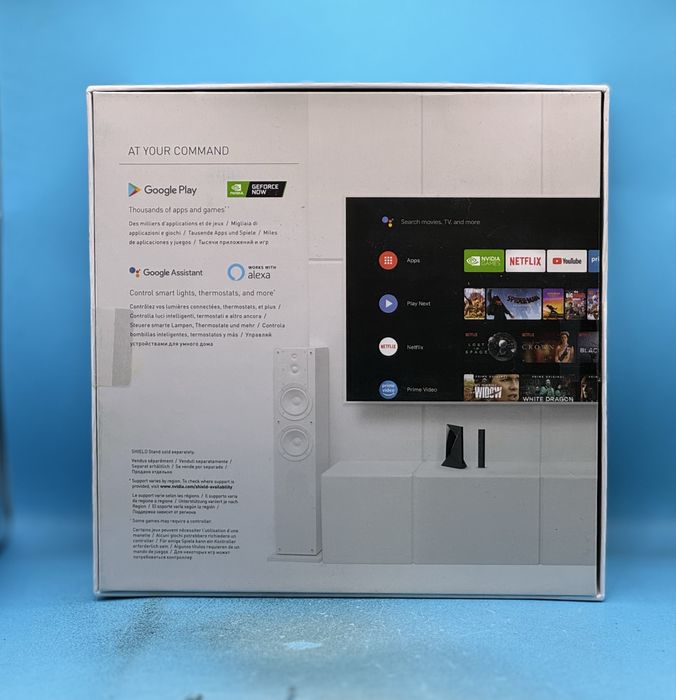 НОВО! Плейър nVIDIA Shield TV Pro, Android TV, 16GB, 3GB RAM, 4K, HDR