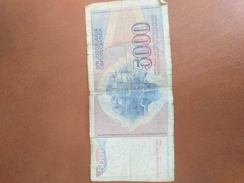 Bancnote vechi Iugoslavia