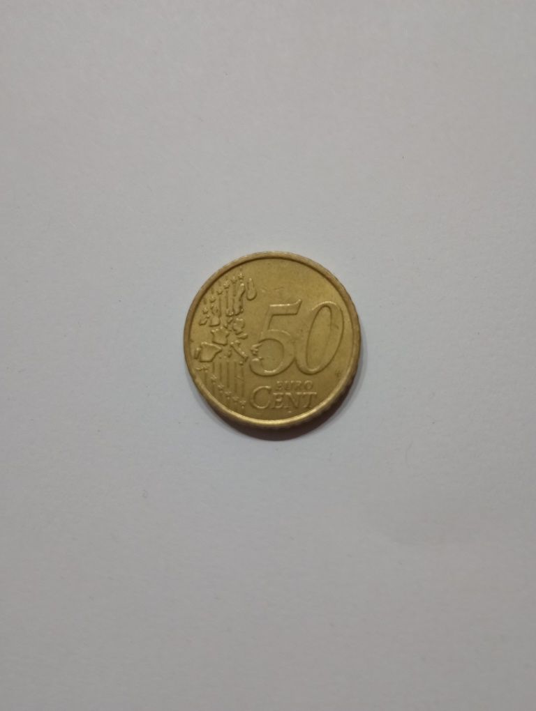 Moneda 50 euro centi