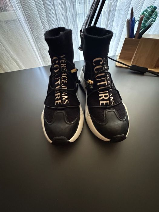 Sneakers slip on fete Versace Jeans Cuture