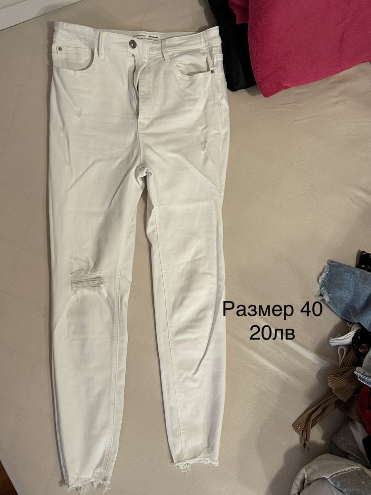 Топ дънки Bershka Zara