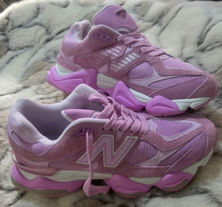 New Balance розови оригинални дамски сникърси естествена кожа 39.5 ном