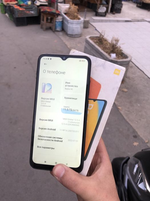 Redmi 9C 4/64gb sotiladi