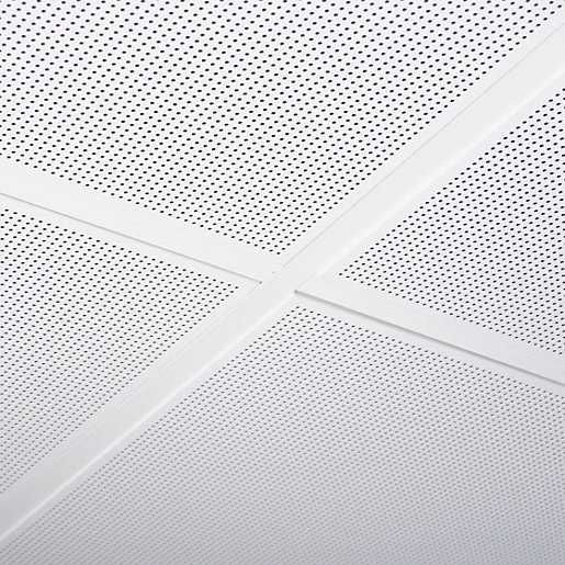 Tavan casetat KNAUF 60x60 cm – alb, modele diverse, pe stoc!