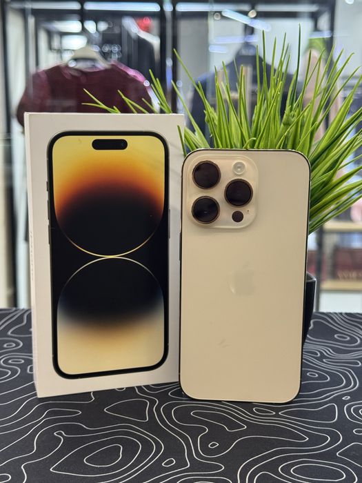 Продам iPhone 14 Pro 256 Gold 79%АКБ