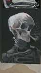 tablou canvas 50x70 pictat handmade