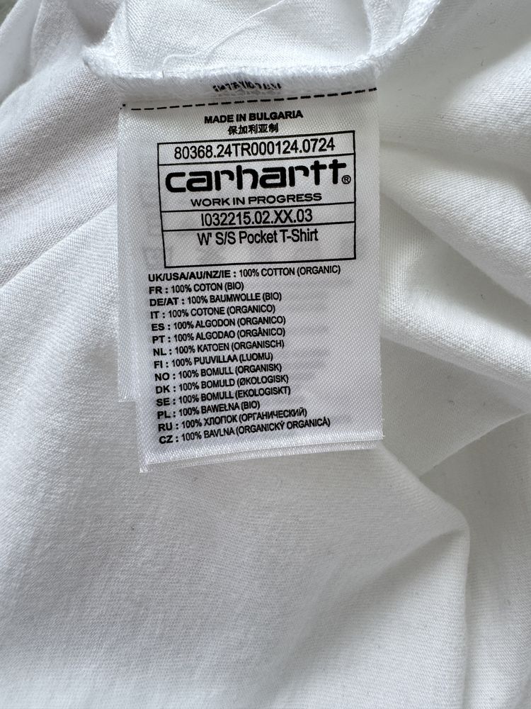 Мъжко! Чисто нова оригинална тениска Carhartt Pocket Logo