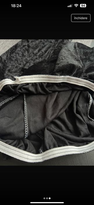 Set Huse scaune catifea