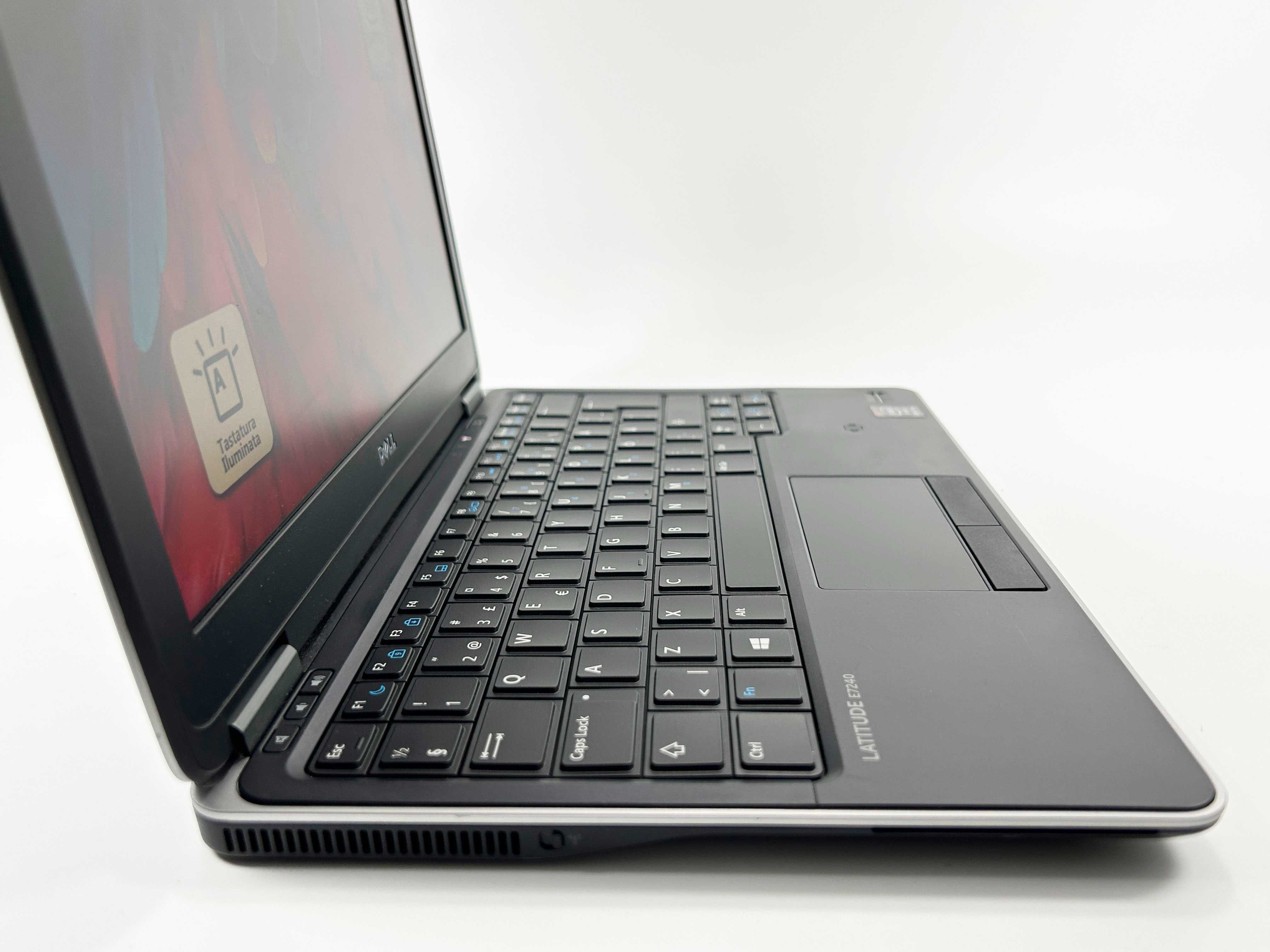 Laptop Dell Latitude i7 256GB SSD Ultraportabil Business Metalic