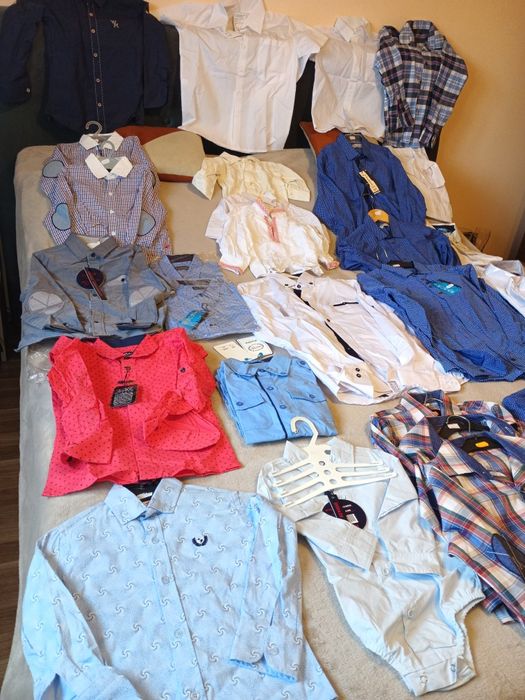 Cămăși haine copii  (6-15 ani). Preț unic, preț de lichidare de stoc!