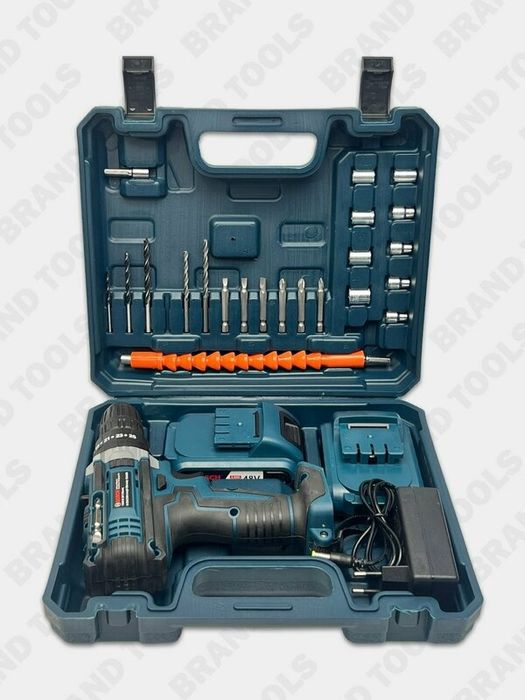 Аккумуляторный шуруповёрт 48V Набор бит 24шт