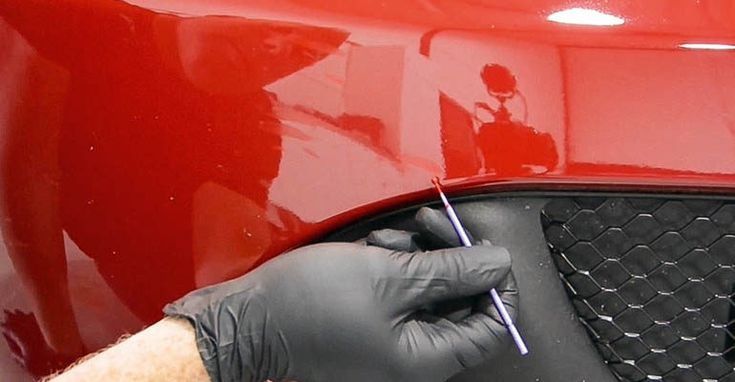 Локальная покраска аэрографом