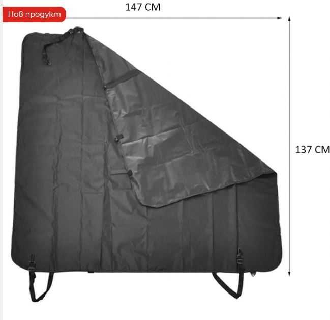 Предпазно покривало постелка протектор за седалка и багажник любимци