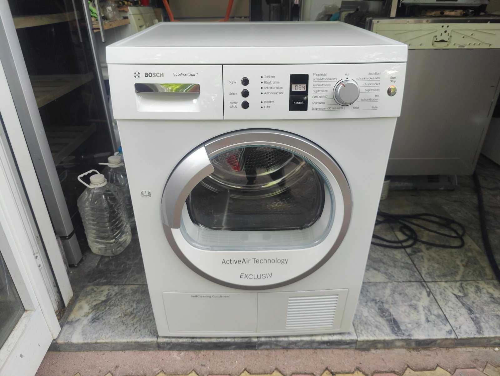 Сушилня с термопомпа Bosch EcoAvantixx 7кг (клас А+) с Гаранция !