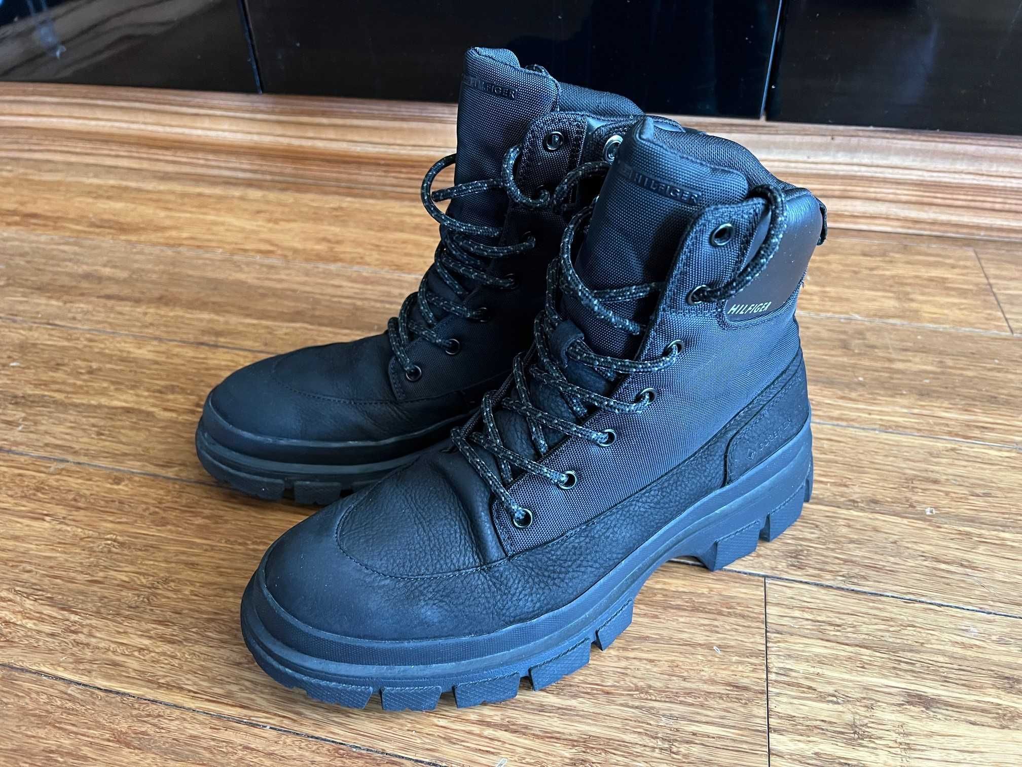 УНИКАЛНИ Tommy Hilfiger Боти от еко кожа с Gore-Tex®