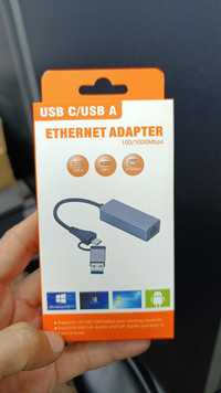 Скидка! Доставка! Type c ,Usb lan adapter, сетевая карта