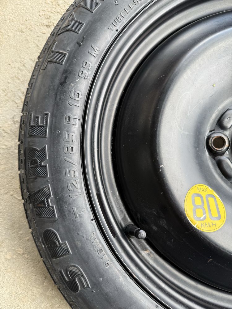 Roata rezerva Ford  125 85 R16 5x108 Pirelli