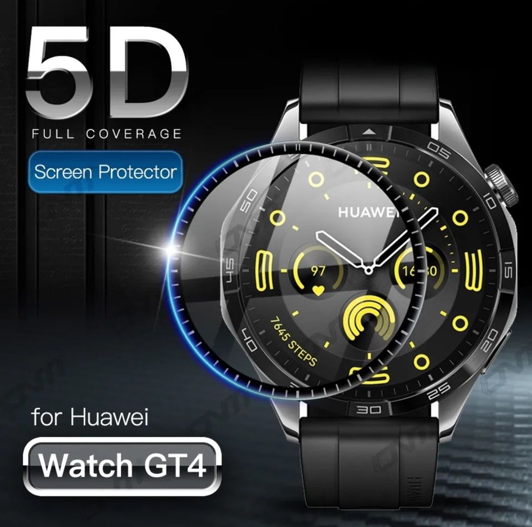 3D Протектор за Huawei Watch GT4 46 - за дисплей за часовник