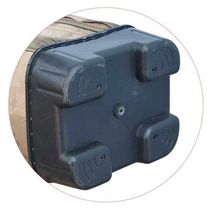 Geanta HUSA rigida pentru 2 lansete lungime reglabila125cm-165cm