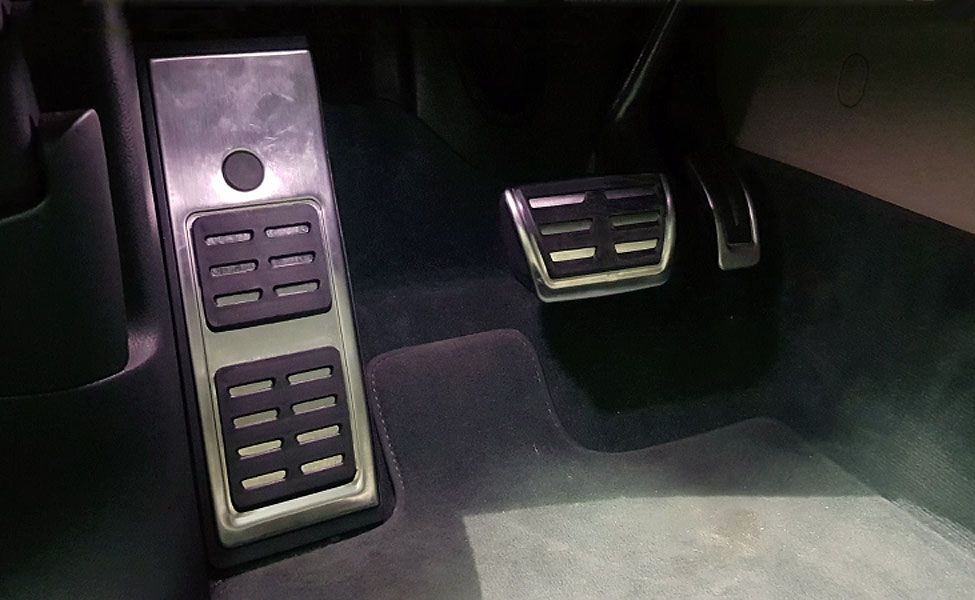 Ornamente INOX pedale si footrest S-Line - Audi Q5 (2018+)