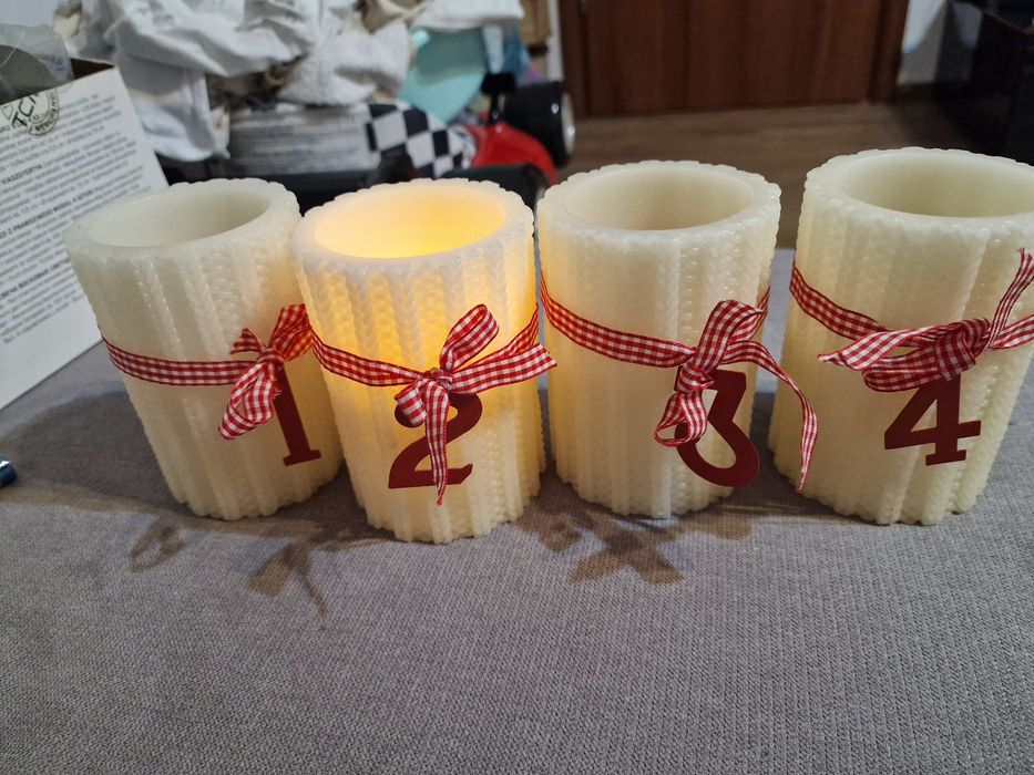 Lumanari decorative Cu Lumina pe baterii cu telecomanda