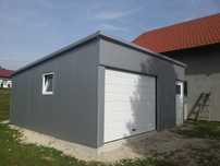 Garaj modular pe structura metalica si panouri sandwich