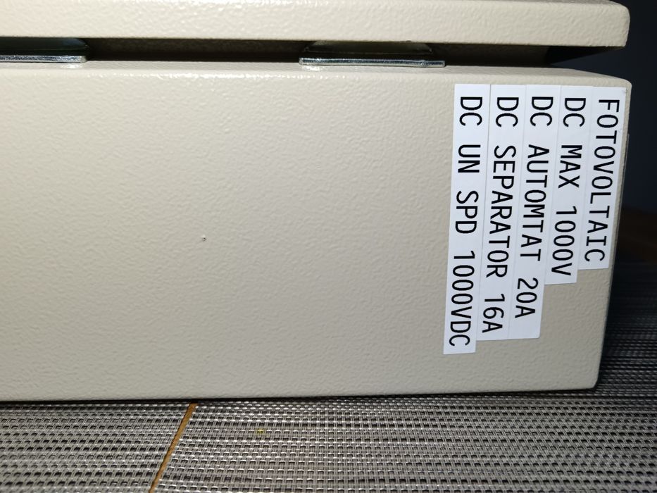 Tablou pentru instalații fotovoltaice