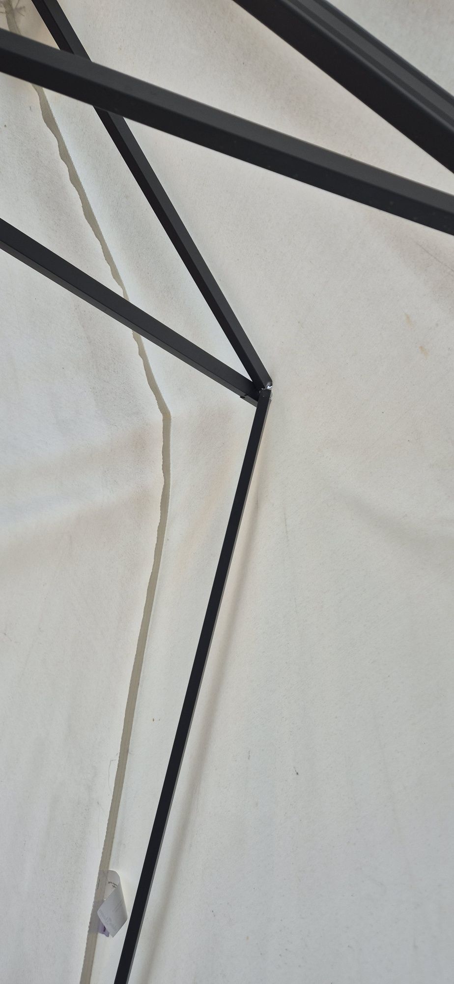 Umbrela gradina 300 diagonala, crem, impermeabila