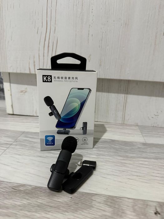 Микрофон петличка K8